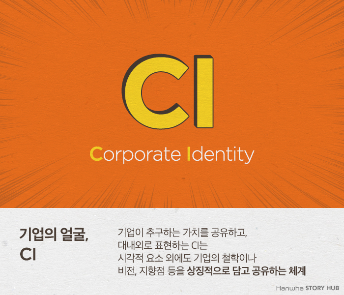 60년의 역사가 담긴 한화그룹 Ci 변천사展 한화저널 한화그룹